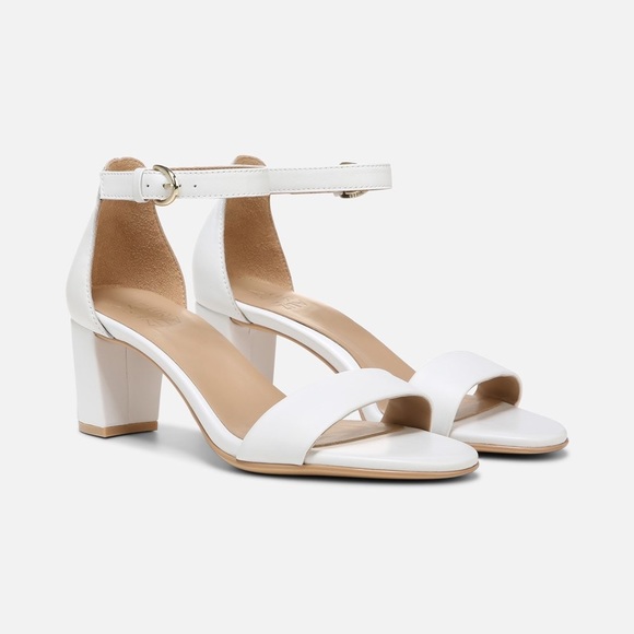 White Naturalizer Vera Ankle Strap Sandal - NWT - Picture 2 of 2